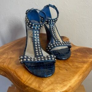 White House Black Market Wedge Sandal Heels